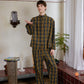 HOME Plaid Pajama Pullover Shirt