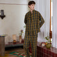 HOME Plaid Pajama Pullover Shirt