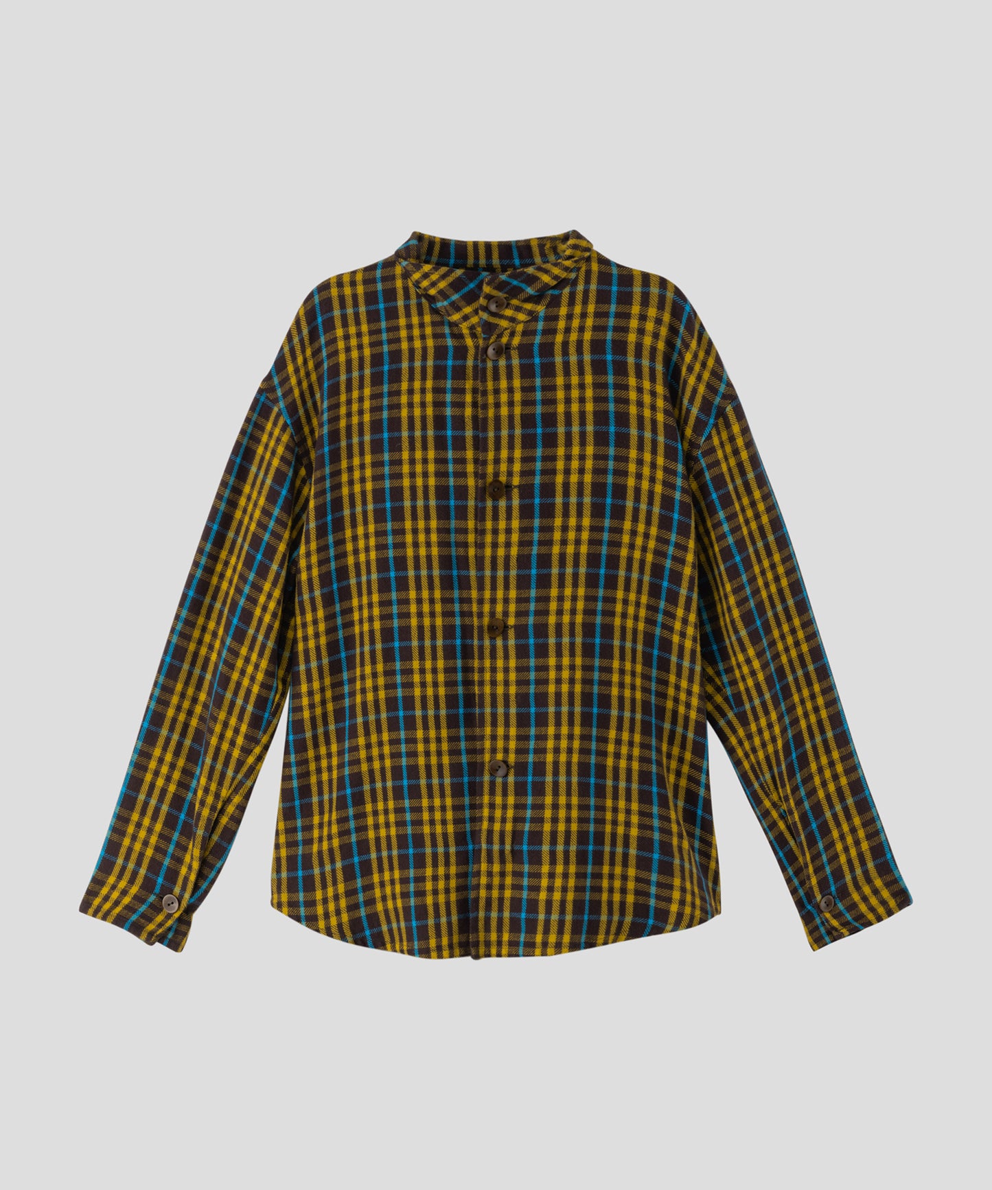 HOME Plaid Pajama Pullover Shirt