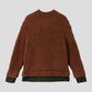 HOME Chenille Ribbed-trim Sweater