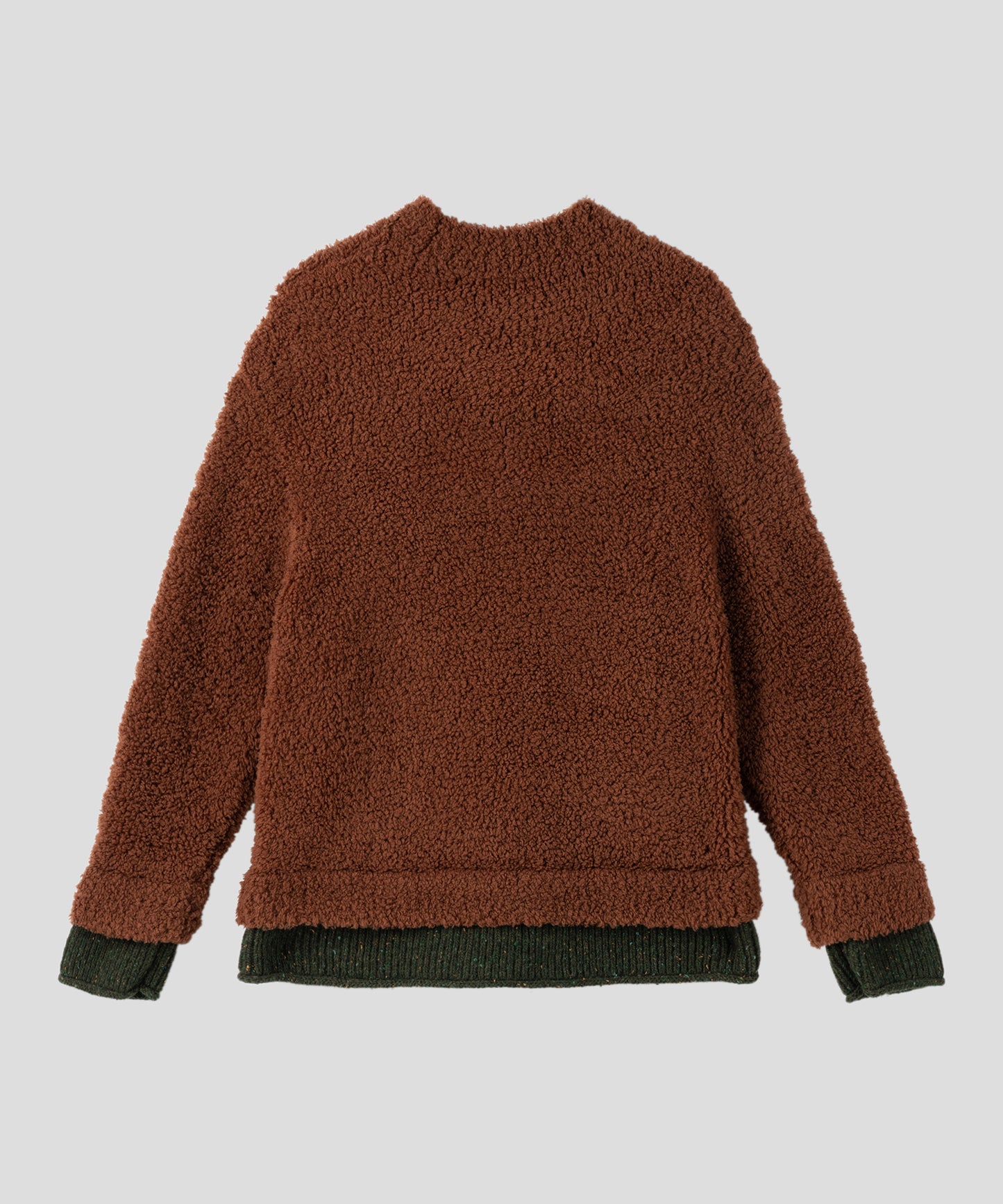 HOME Chenille Ribbed-trim Sweater