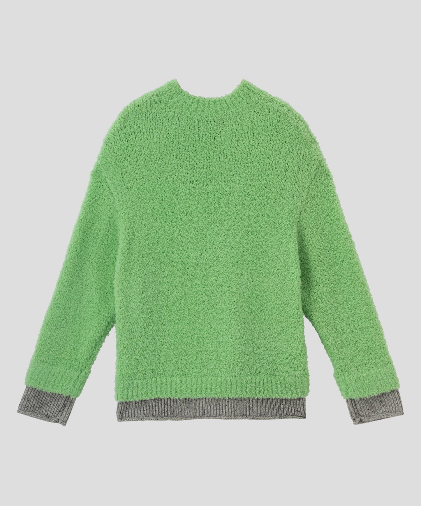 HOME Chenille Ribbed-trim Sweater