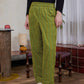 HOME Striped Corduroy Quited Pants