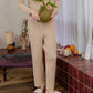 HOME Ribbed-knit Pants