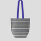 HOME Striped Knit Tote Bag