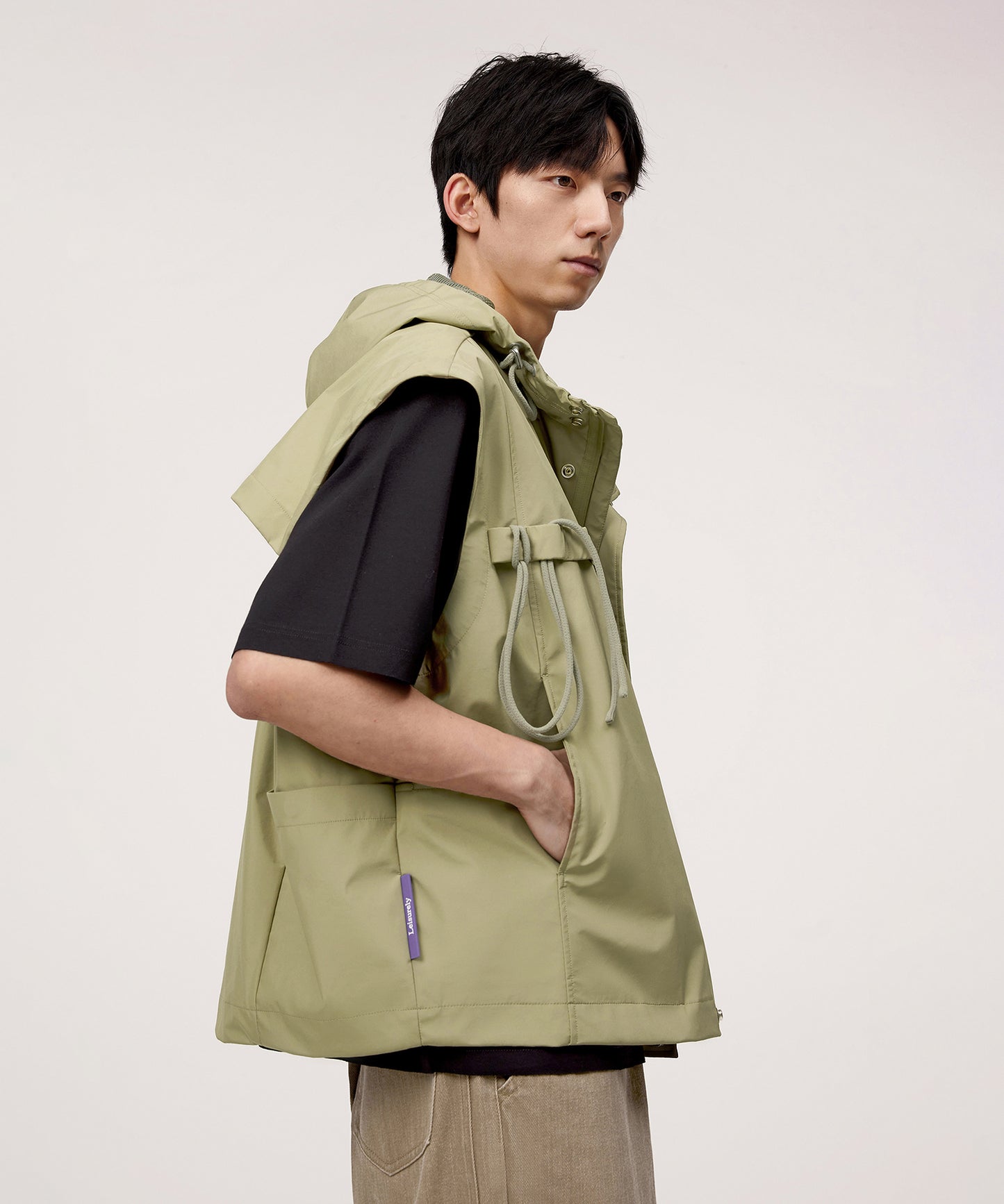 [CROQUIS]Universal Utility Hooded Vest