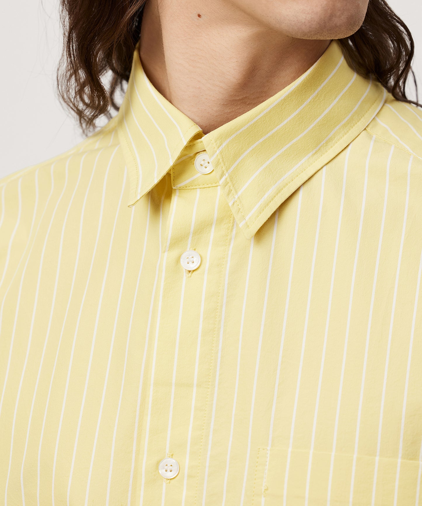 [CROQUIS]Art Stripe Relaxed Shirt