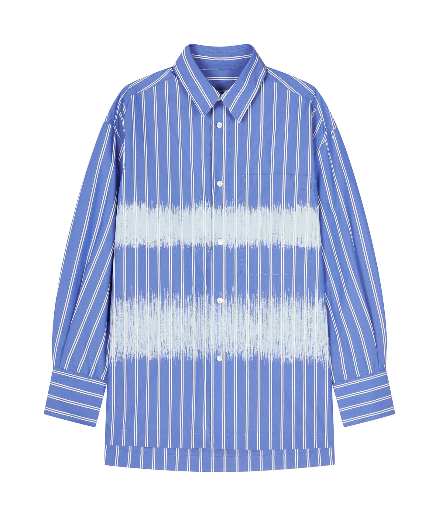 [CROQUIS]Art Stripe Relaxed Shirt