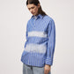 [CROQUIS]Art Stripe Relaxed Shirt