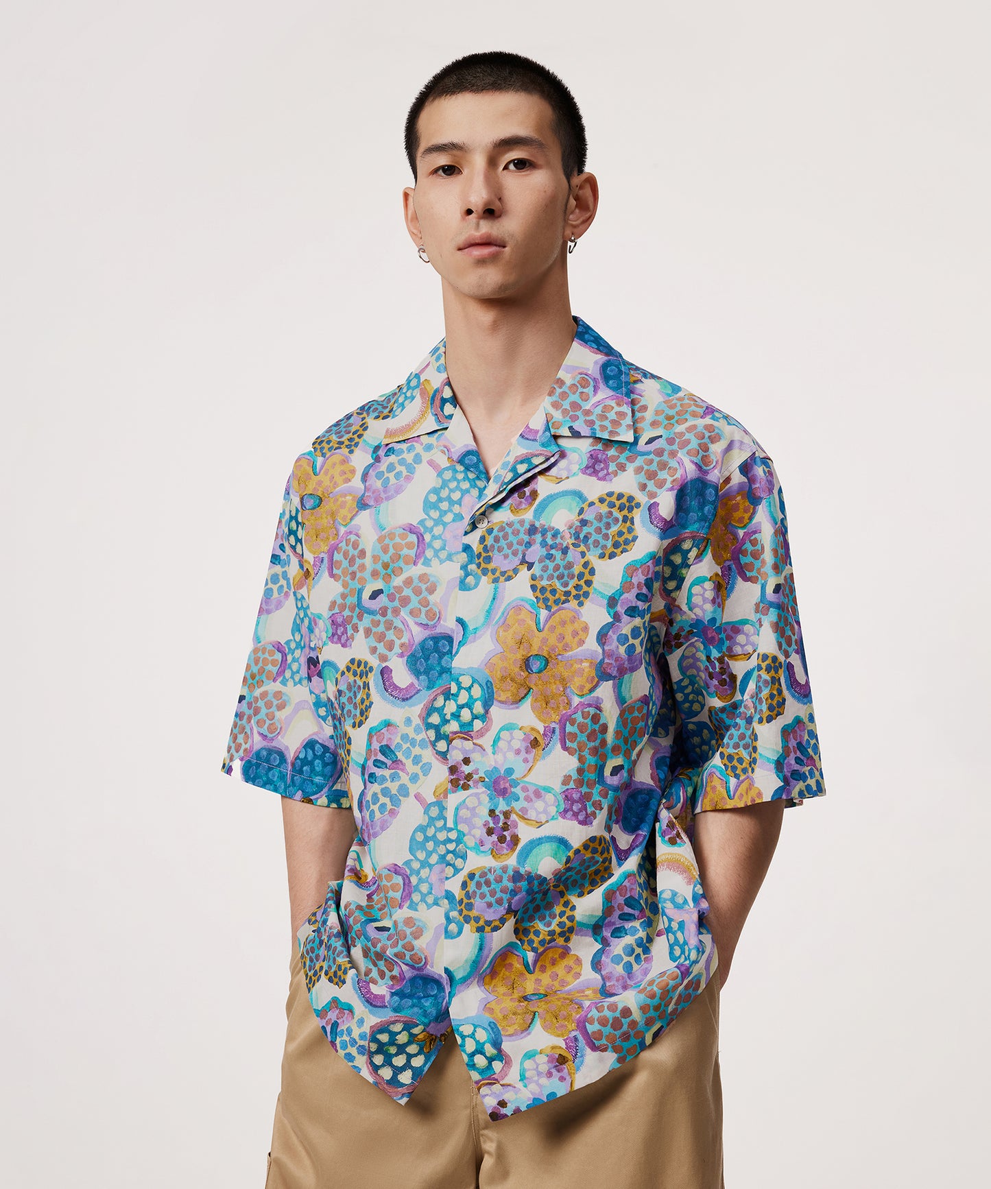 [CROQUIS]Bloom Havana Cuban Shirt