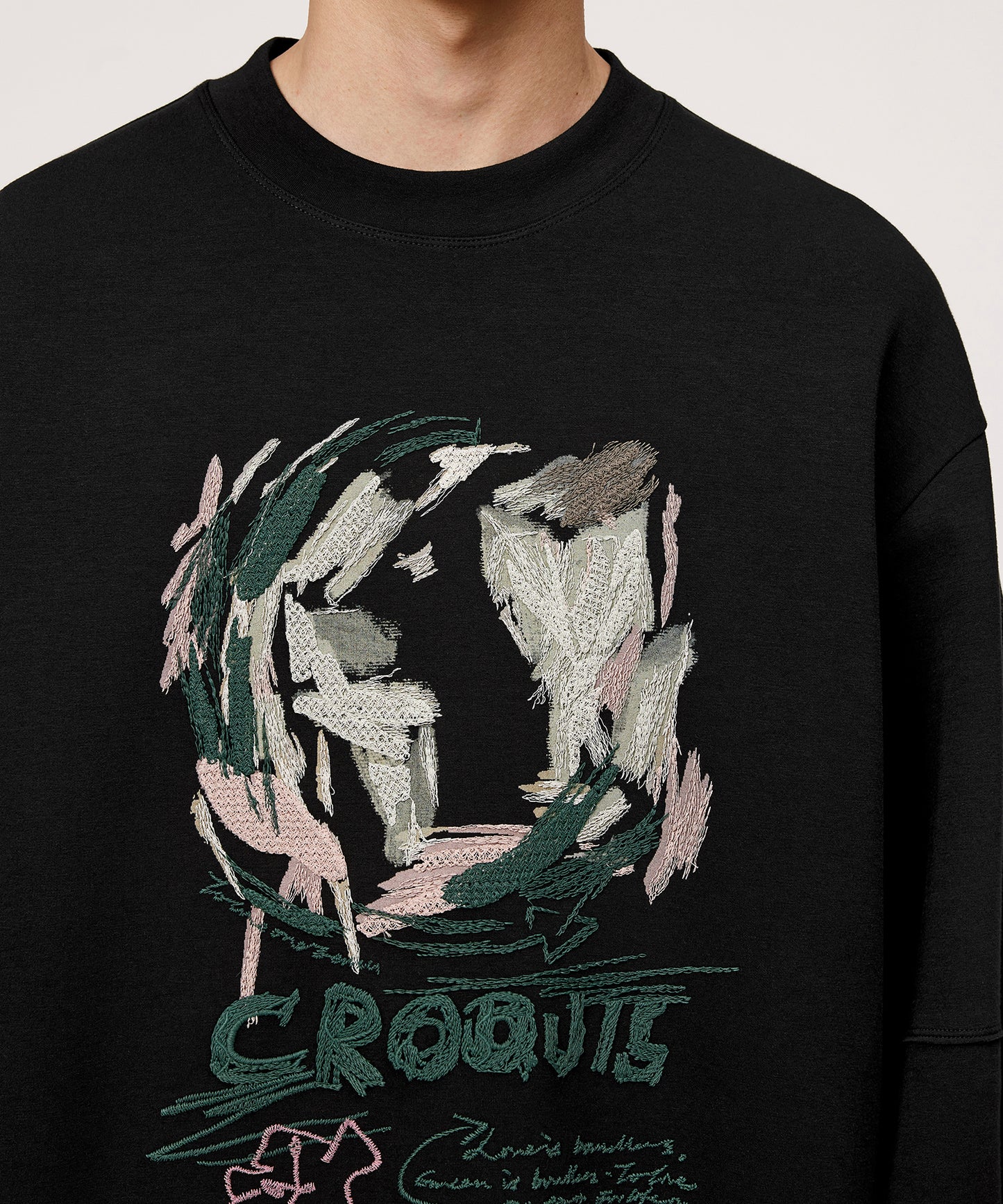 [CROQUIS]
Abstract Earth Sweatshirt