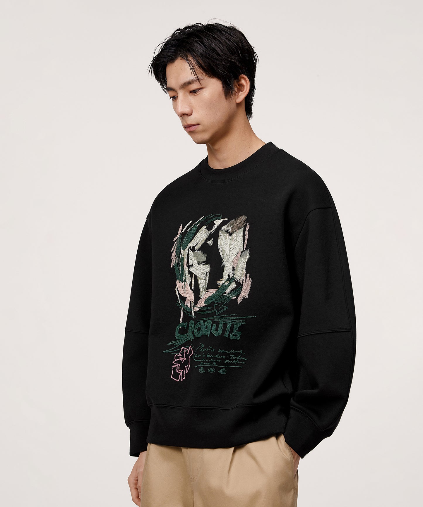 [CROQUIS]
Abstract Earth Sweatshirt