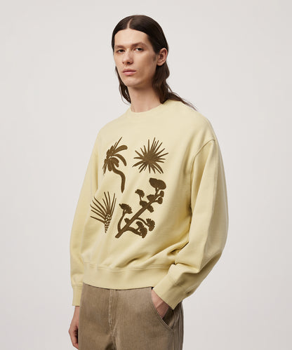 [CROQUIS]Eternal Bloom Embroidered Sweatshirt