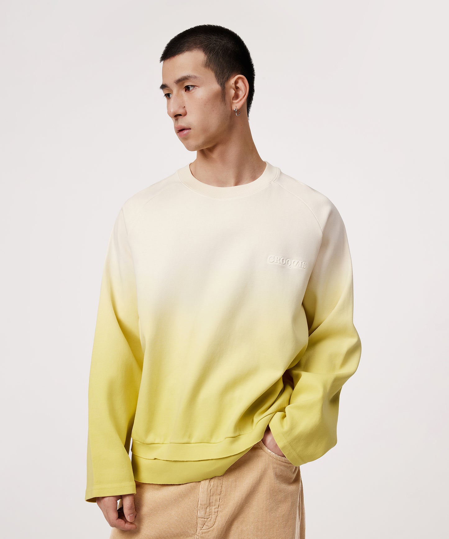 [CROQUIS]Gradient Glow Sweatshirt