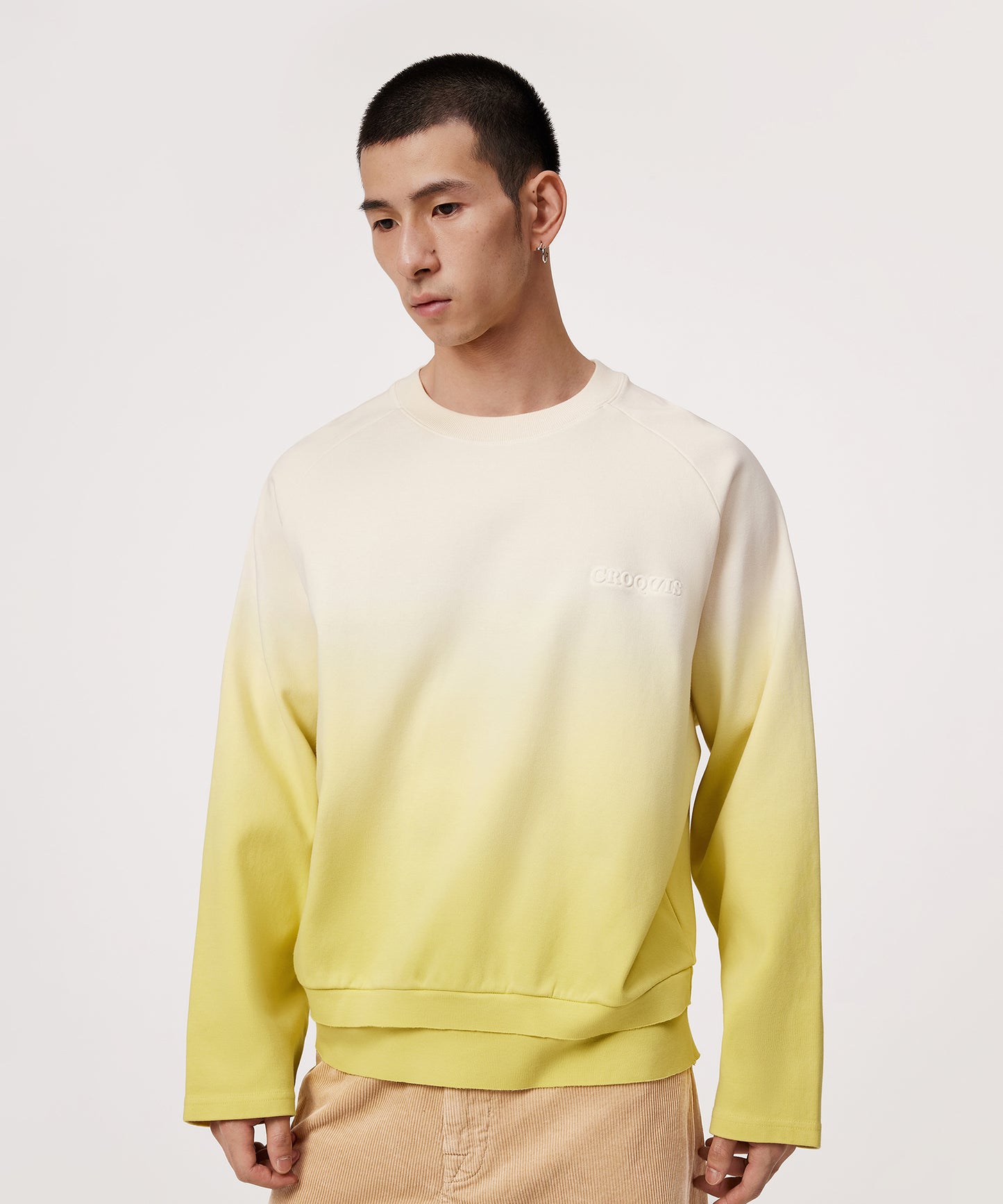 [CROQUIS]Gradient Glow Sweatshirt