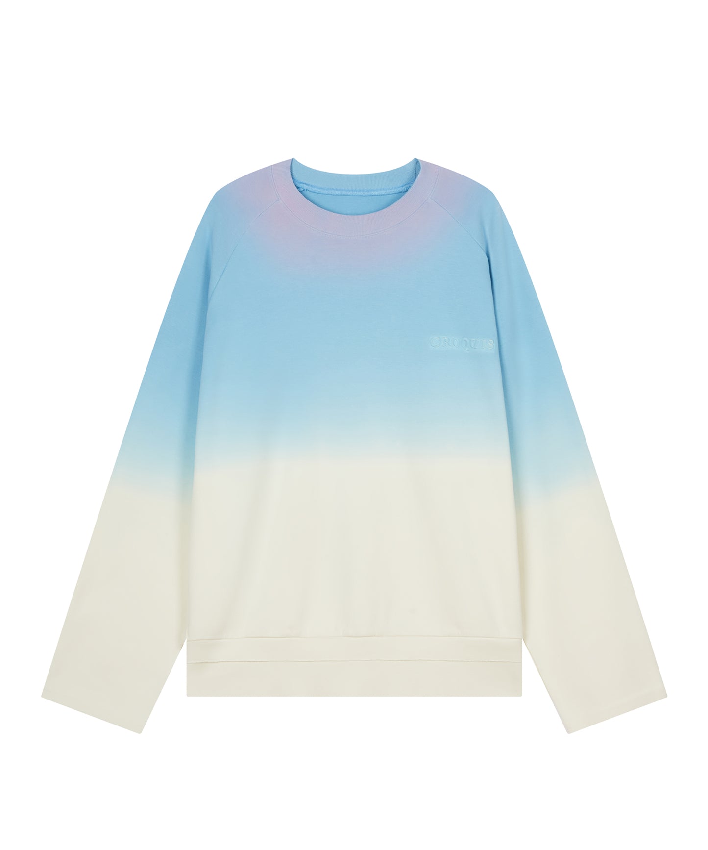 [CROQUIS]Gradient Glow Sweatshirt