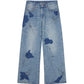 JNBY × KURABO Denim Hand-painted Jeans