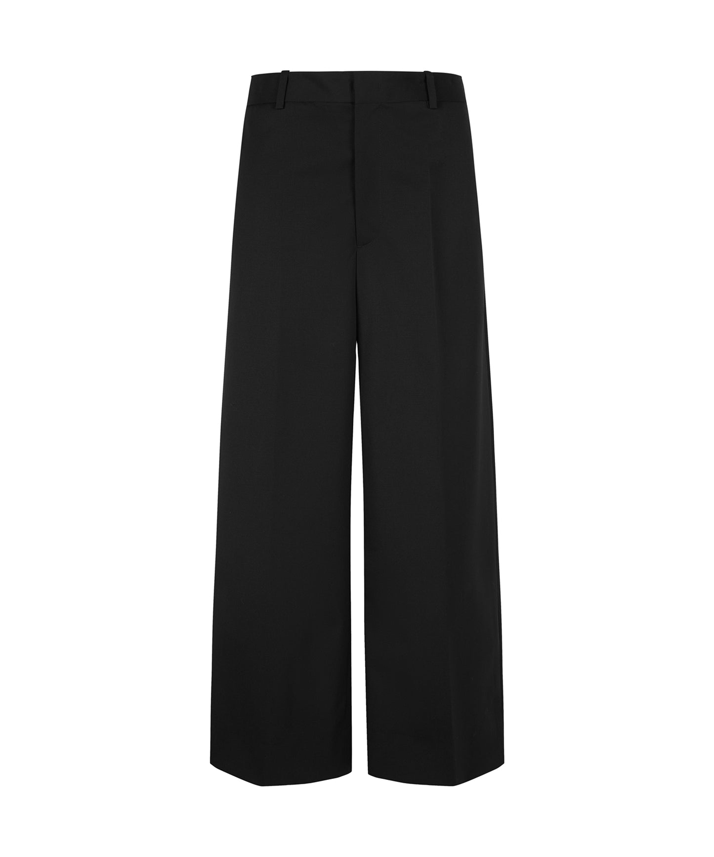 Premium Wool Straight-leg Trousers