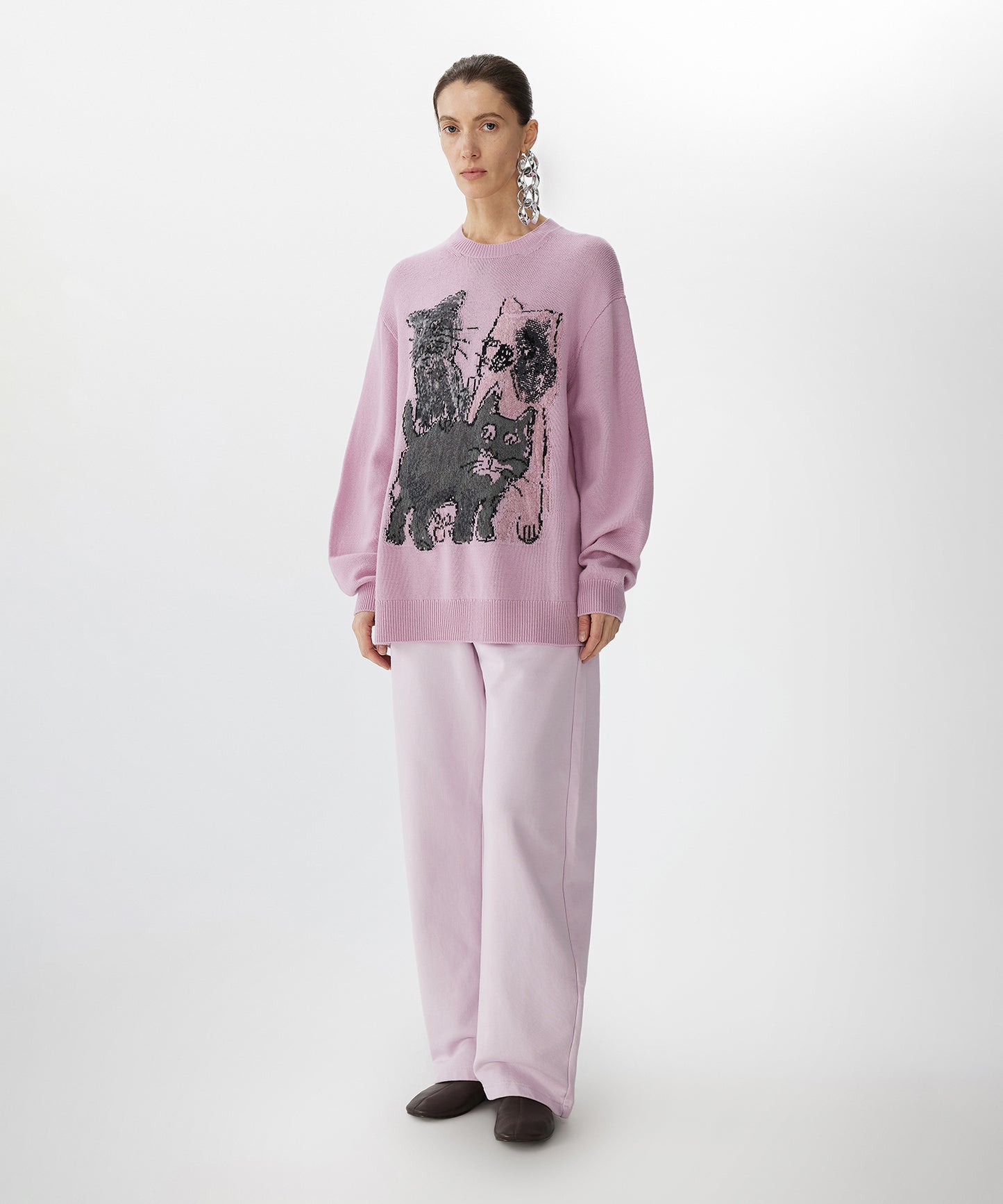 Relaxed Banana Silhouette Sweatpants