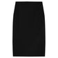 Elegant Ribbed Knit Pencil Skirt