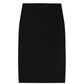 Elegant Ribbed Knit Pencil Skirt