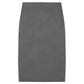 Elegant Ribbed Knit Pencil Skirt