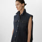 Versatile Oversized Denim Vest