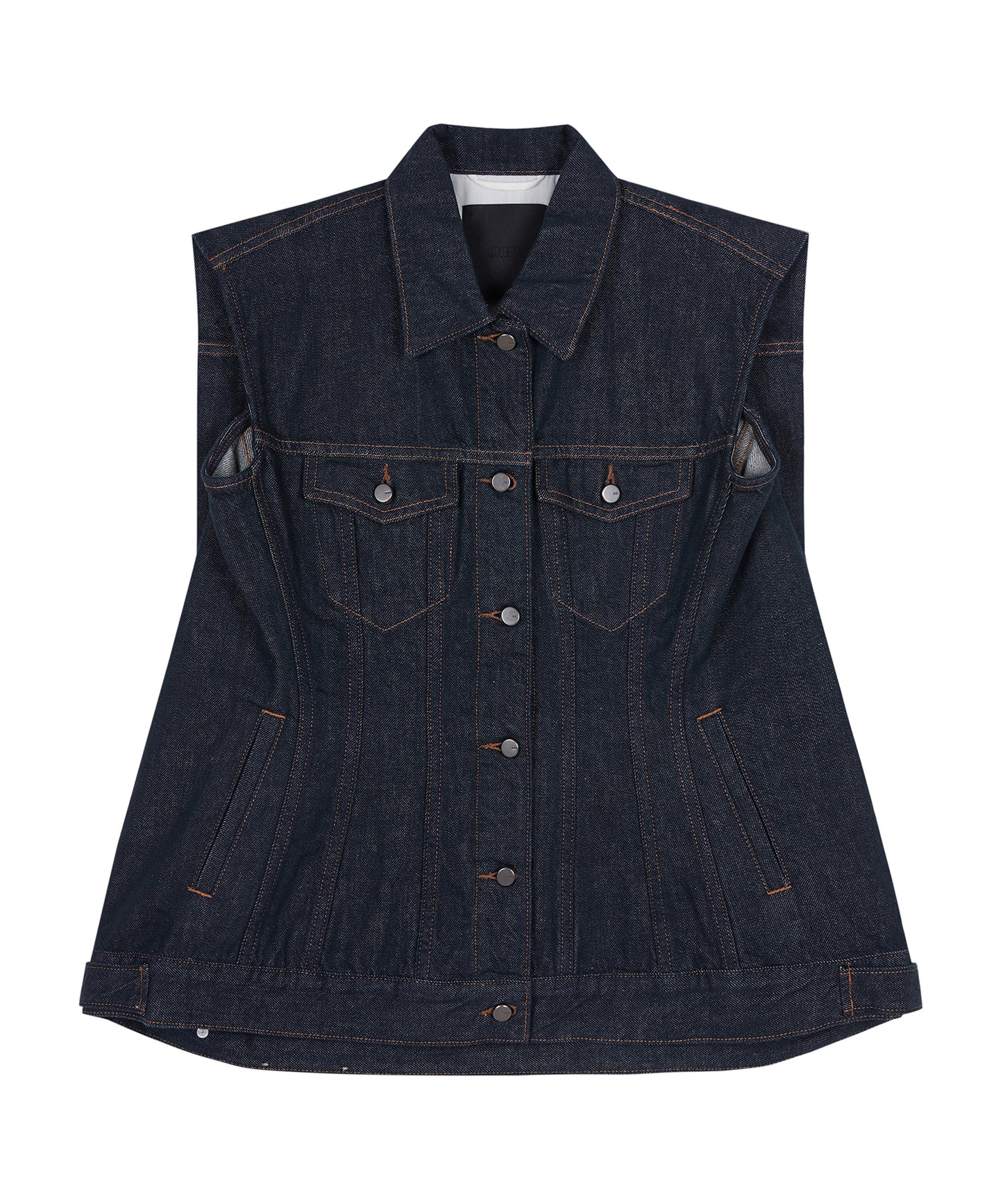 Versatile Oversized Denim Vest