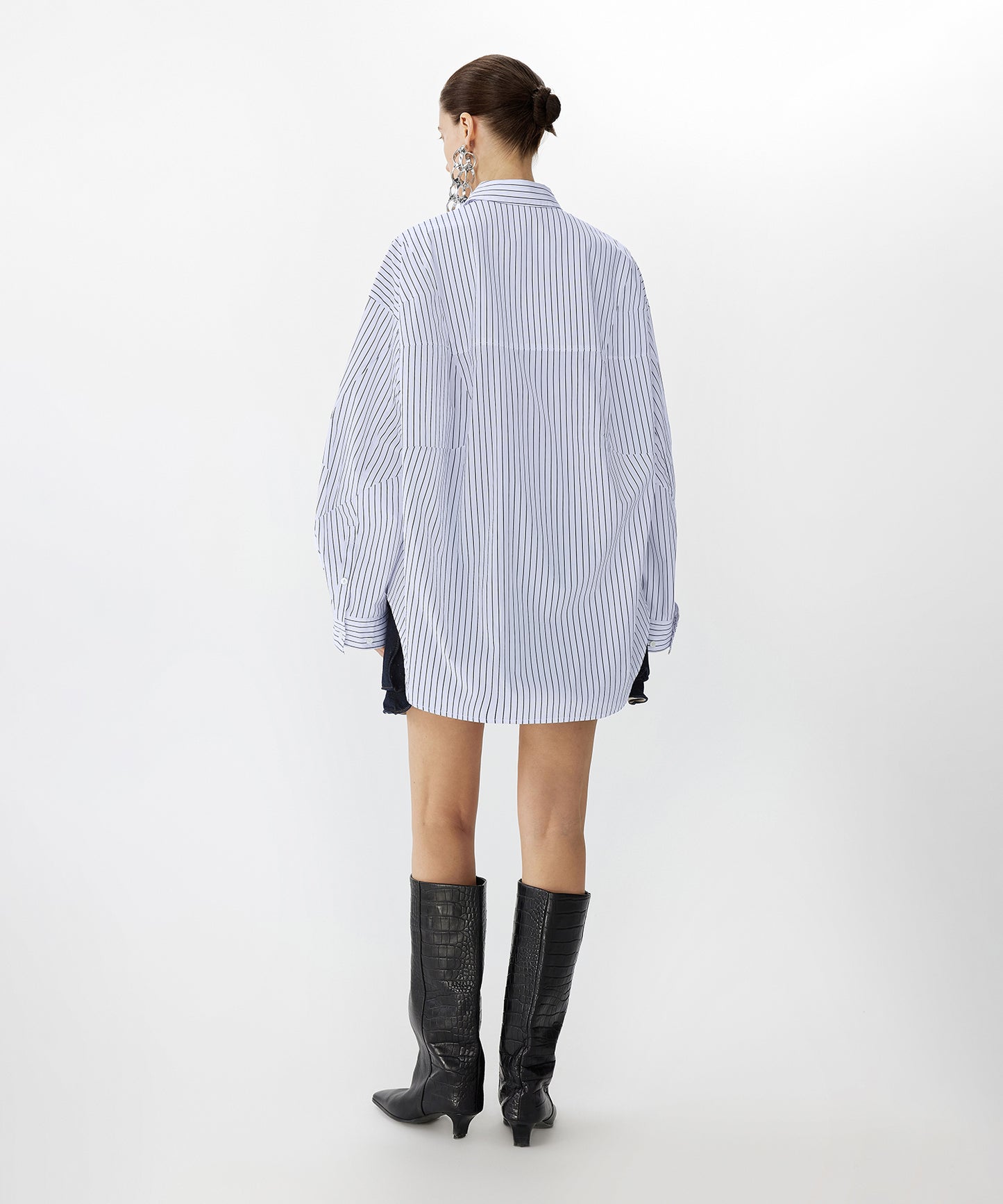 Timeless Striped Oversized Shirt