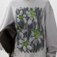 Hand-drawn Floral Print Sweatshirt