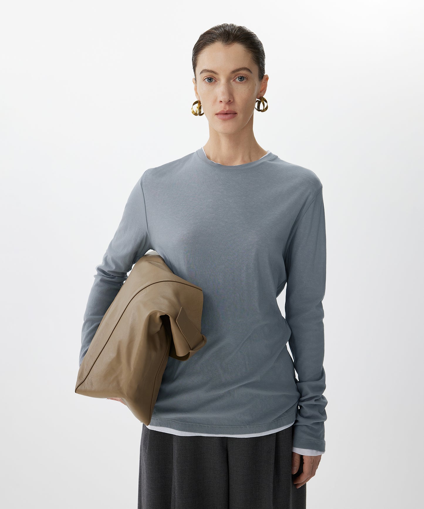 Layered Twin Long-sleeve Top