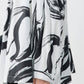 Brushstroke Floral Smock Shirt