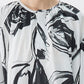 Brushstroke Floral Smock Shirt