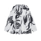 Brushstroke Floral Smock Shirt