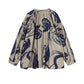 Brushstroke Floral Smock Shirt