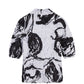 Brushstroke Floral Crinkled Shirt