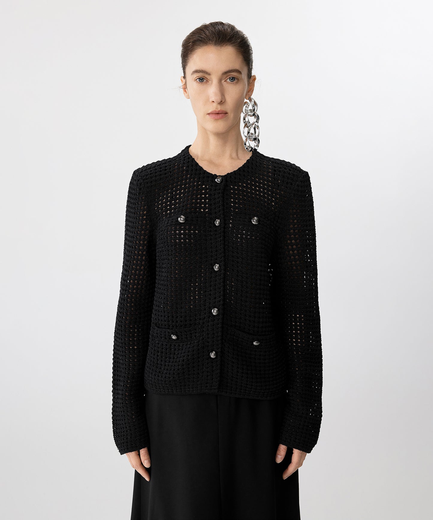 Timeless Structure Knit Jacket