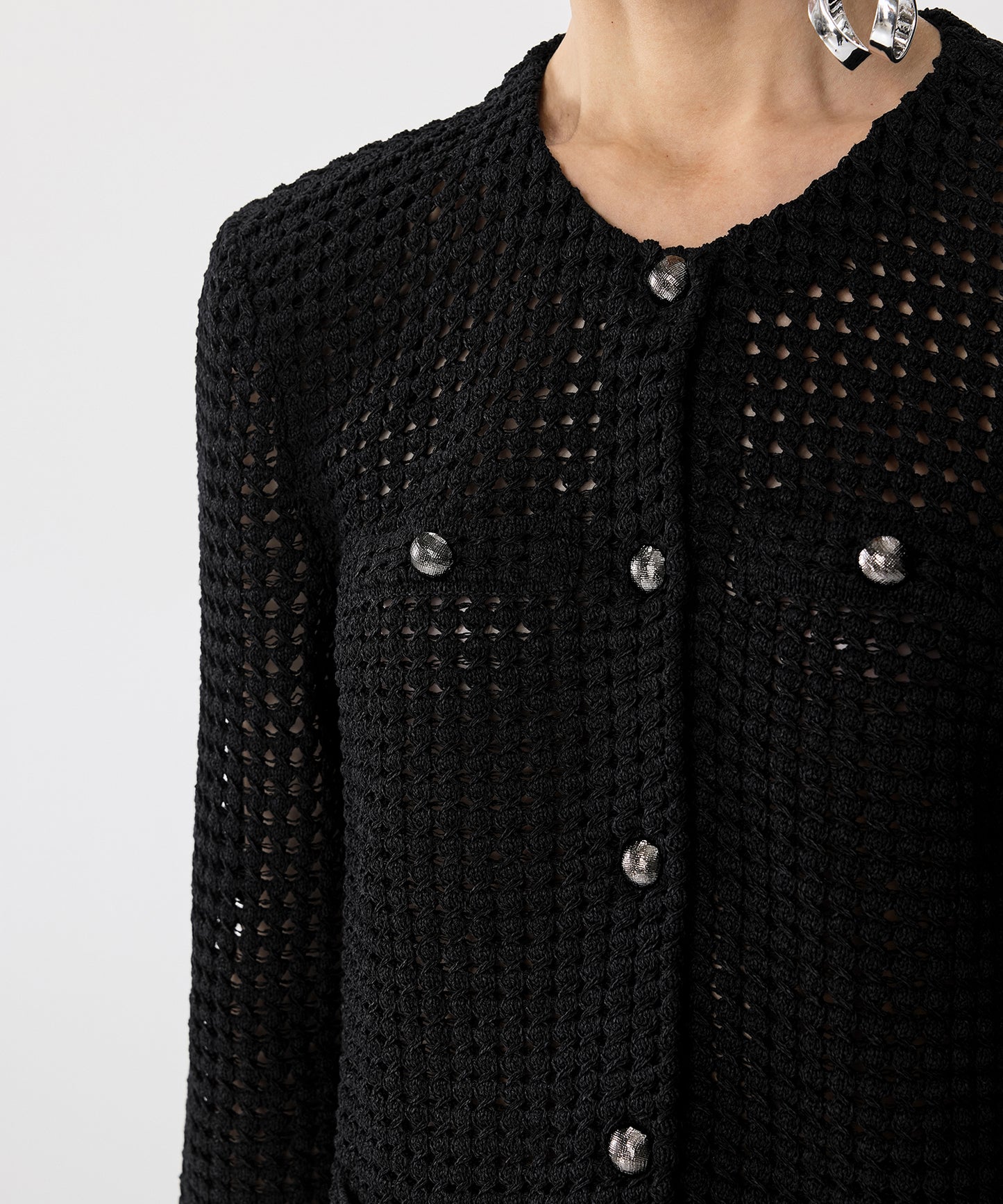 Timeless Structure Knit Jacket