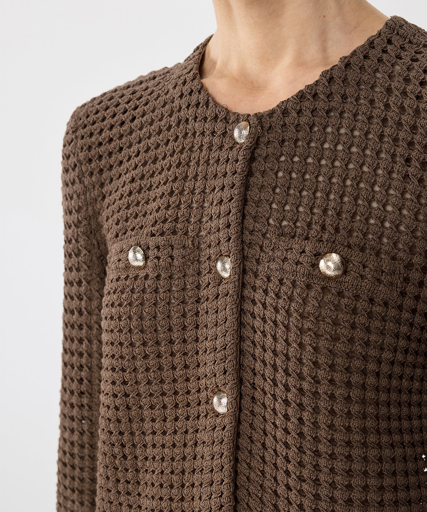 Timeless Structure Knit Jacket