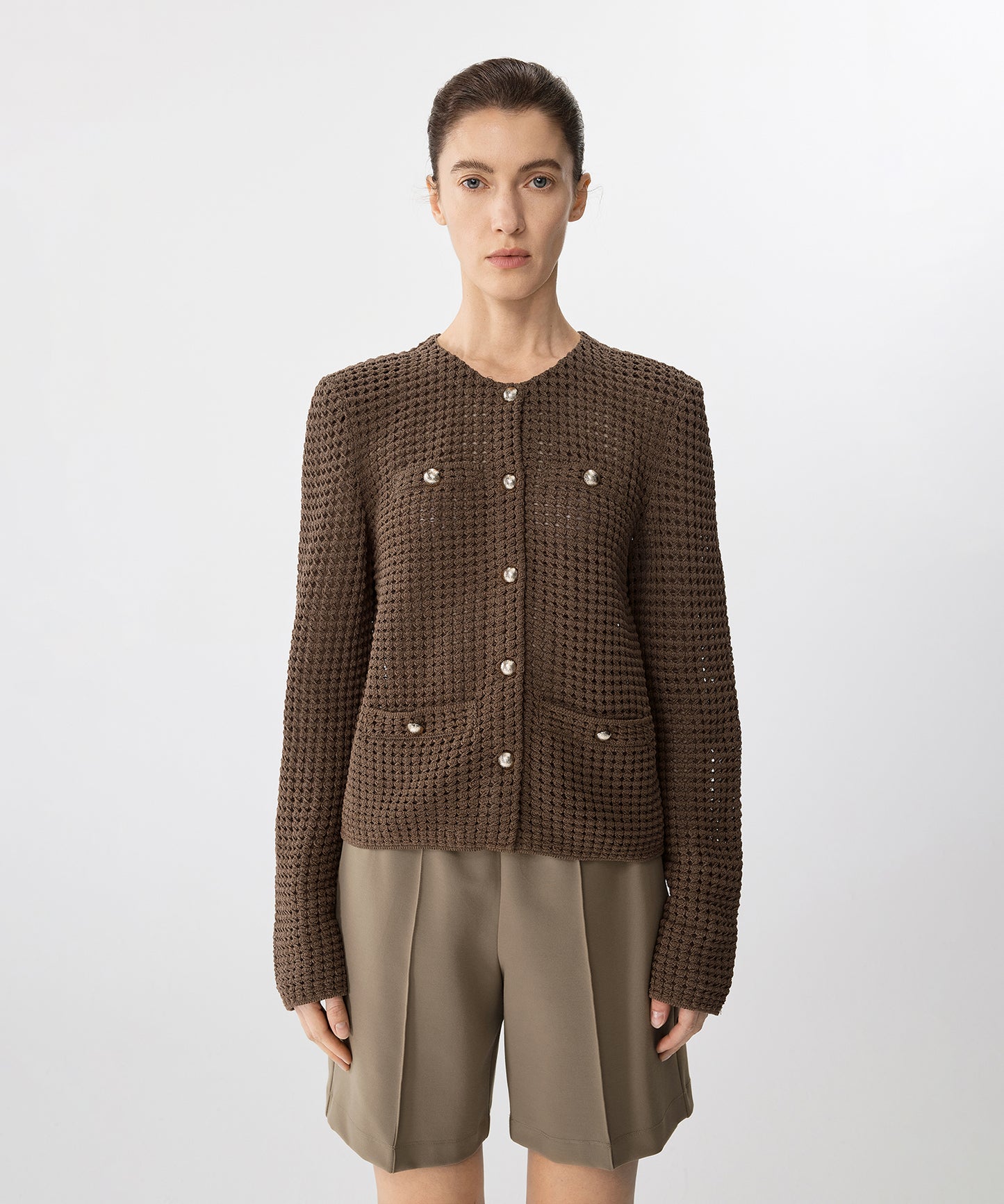 Timeless Structure Knit Jacket