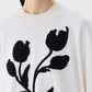 3D Floral Sweatshirt