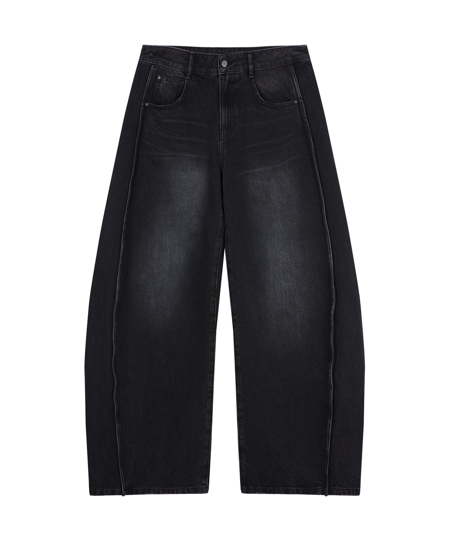 Sophisticated Curved-leg Jeans