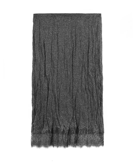 Shimmer Lace Knit Skirt