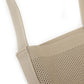 Structured Knit Mesh Shoulder Bag