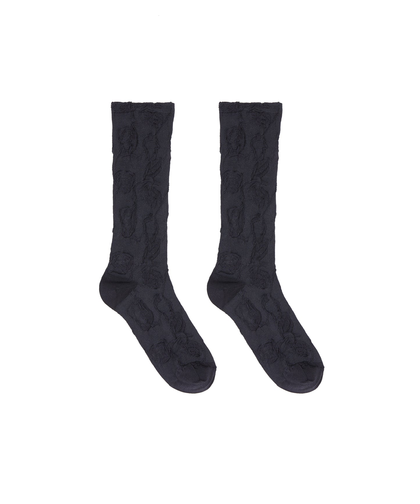 Textured Jacquard Socks