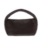 Soft Braided Faux Leather Mesh Bag