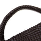 Soft Braided Faux Leather Mesh Bag