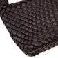 Soft Braided Faux Leather Mesh Bag