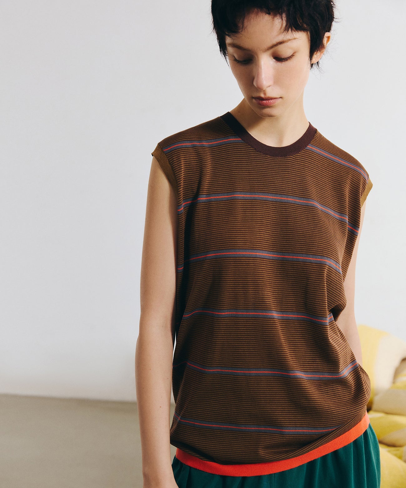 HOME Relax Striped Vest