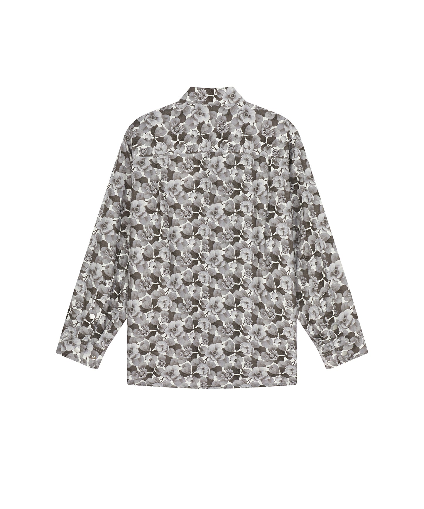 [CROQUIS] Liberty Print Placket Shirt